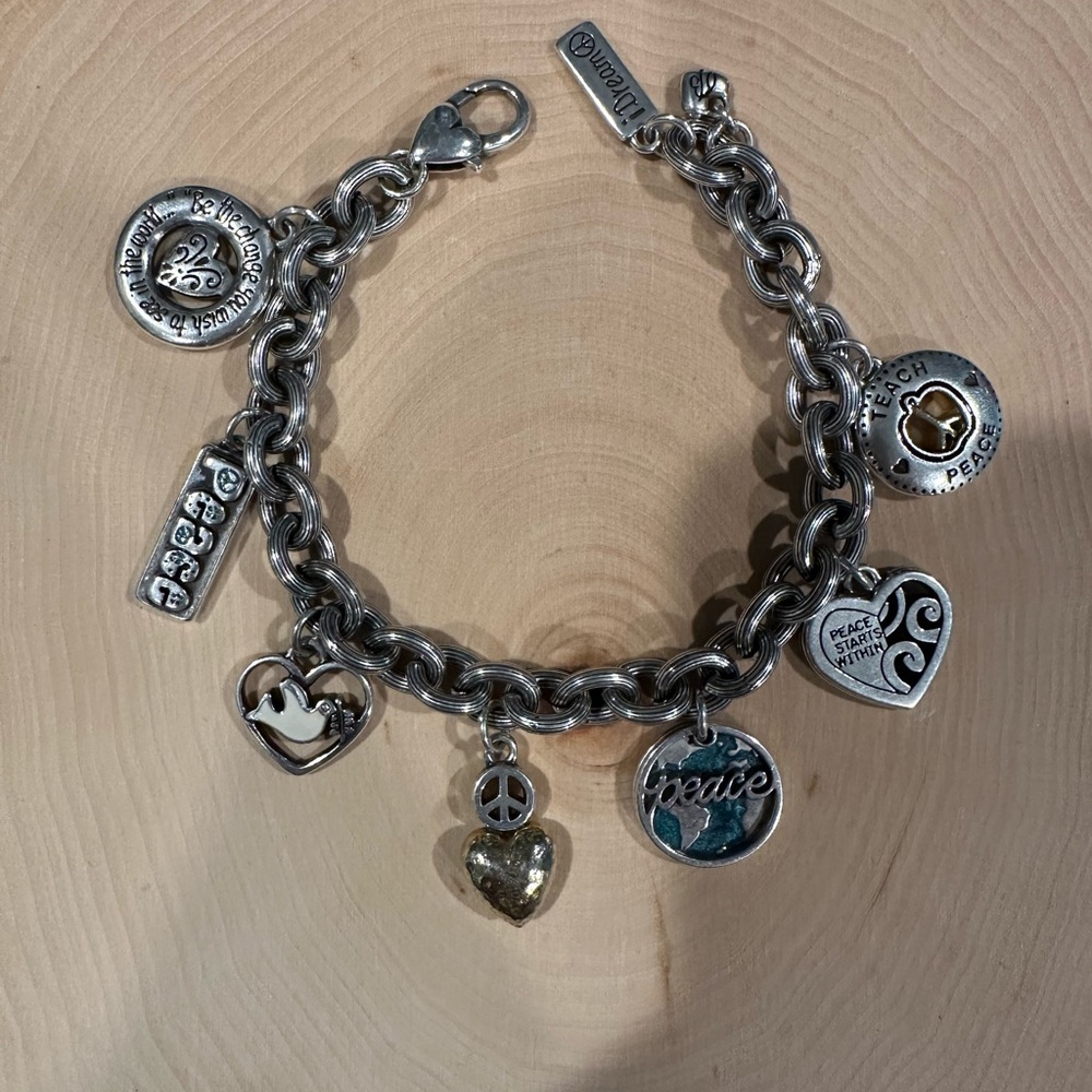 Brighton Silver Charm Bracelet